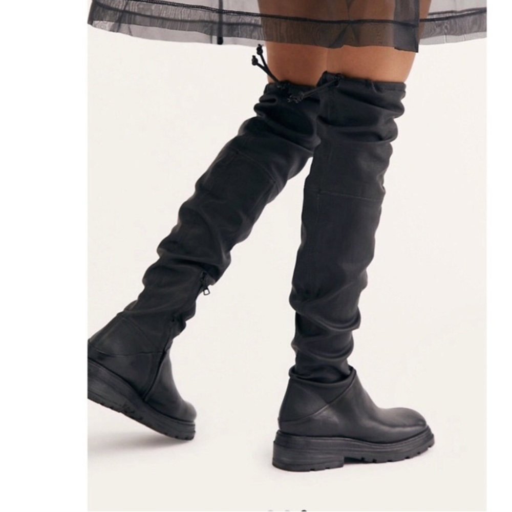 A.S.98 Second Skin Boots Knee High Size 36